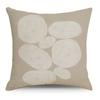 Nordic Abstract Linen Pillowcase Simple Black and White Ins Household Goods Sofa Bedside Car Pillow Cushion Cover