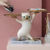 Charming Cat Sand Sculpture Key Tray - Perfect Housewarming Gift for a Creative Touch