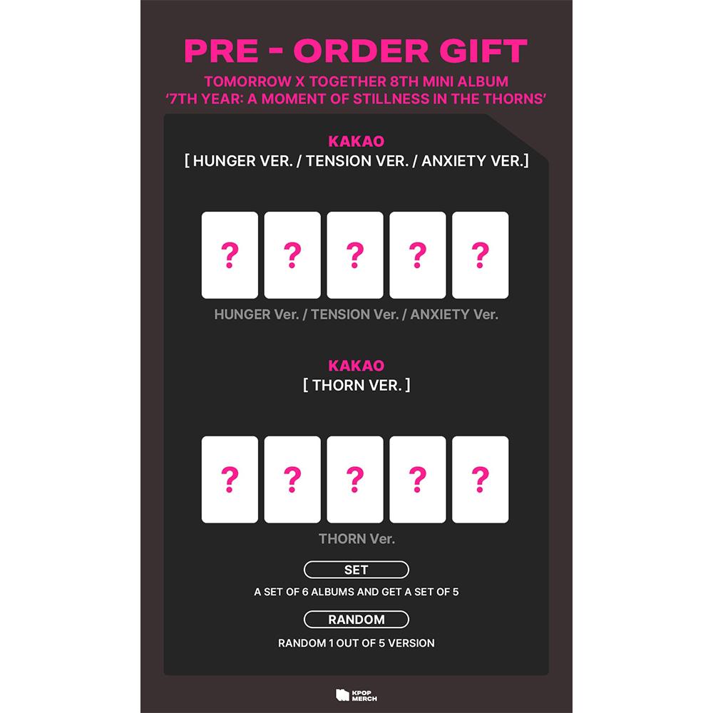 [Pre-pedido] TXT - 7º AÑO: Un Momento de Quietud entre las Espinas (ESPINA ver.)