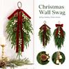 60 Pcs Artificial Christmas Wall Hanging Door Decorations for Home Holiday Decor