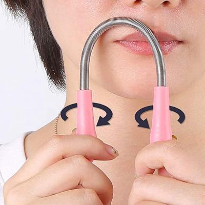 R A Products Removedor de Vello Facial con Resorte para Mujeres Elimina Vello no Deseado en Labio Superior, Barbilla, Rostro o Cuello