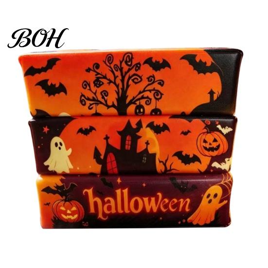 Holiday Squeeze Toy 1/3/12Pcs Halloween Butter Bar Toy, Ghost Pumpkin Stick Sensory Anxiety Relief Squeezing Toys for Stress Relief, Trick or