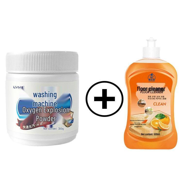 Universal Oxygenated Washing Machine Cleaner - 99% Effective Stain Remover & Deep Disinfectant