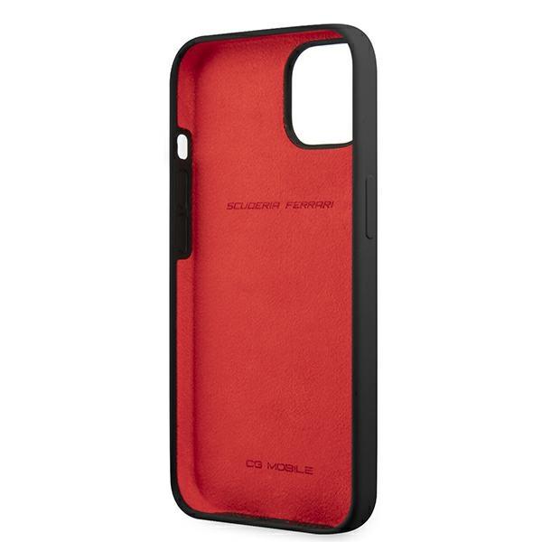 Ferrari Fessihcp13Sbk Iphone 13 Mini5,4 Černý/Black Pevný silikonový obal