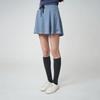 AW42AS08 Wool Blend Knee Socks_Charcoal