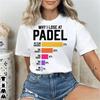 Padel Top Tees Wounisex Grunge Graphic Punk Kawaii University Breathable Top Tees Anime Trendy Comfortable Punk 2000s Digital