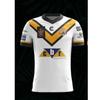 Rugby 2026 Uomini e Donne New Castleford Tigers Abbigliamento Sportivo Inghilterra Moda Maglietta a Maniche Corte Larga Traspirante Asciugatura Rapida