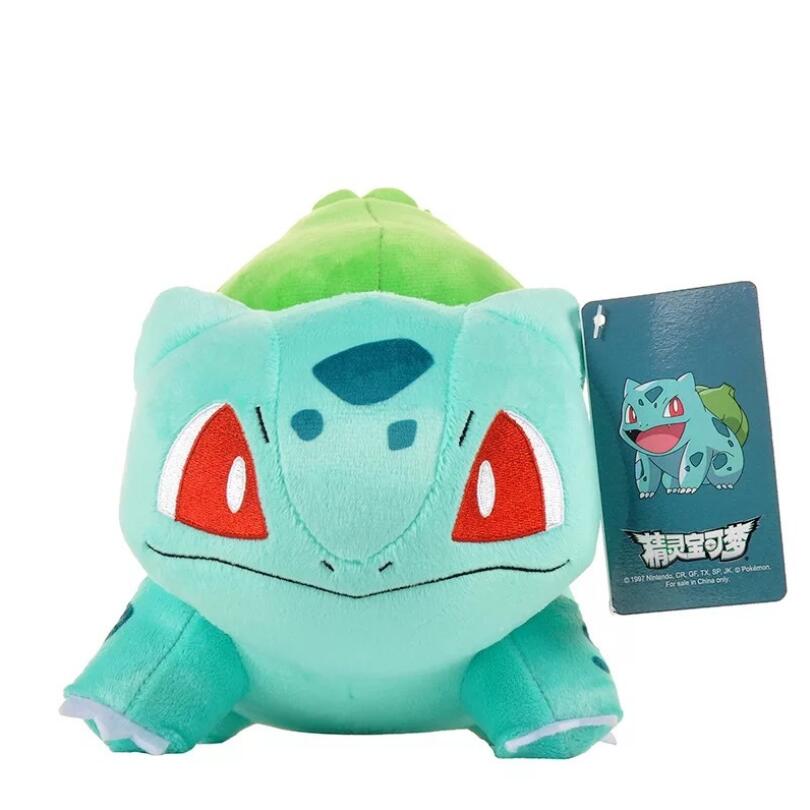 Pokmon Plush Doll Pikachued Bulbasaur Jigglypuff Lapras Eevee Anime Pokemoned Stuffed Toy Peluche Plush Doll Gift for Kid
