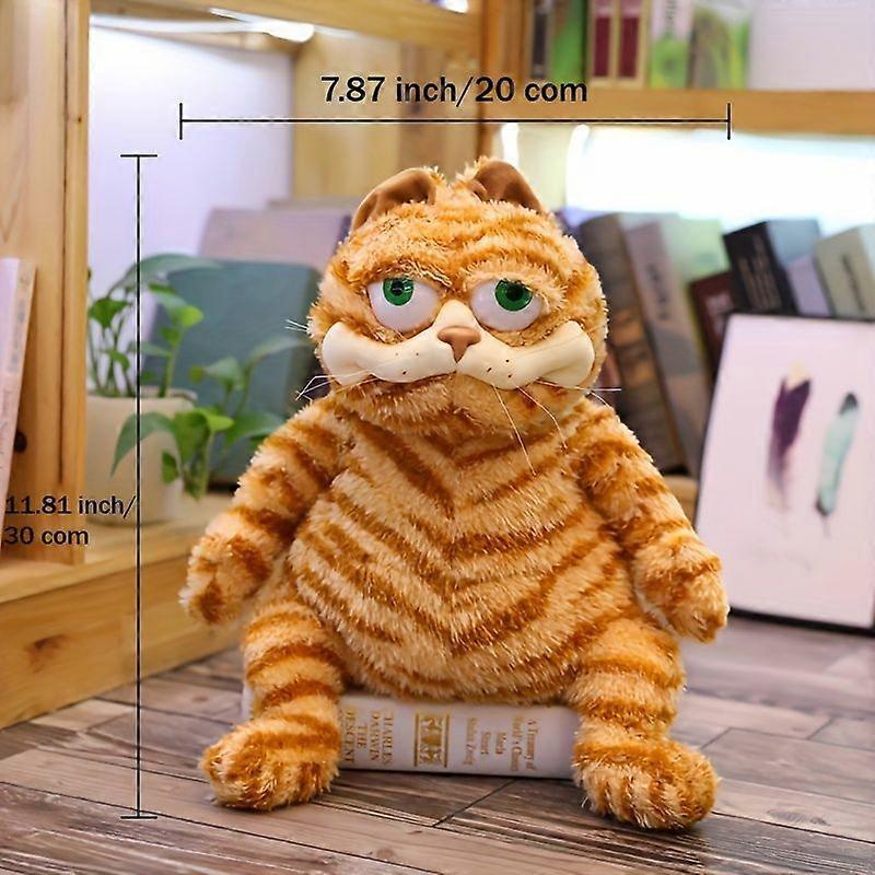 11.81 Inch Ugly Fat Cat Plush Toy, Funny Plush Toy Cat Plush Toy Birthday Gift