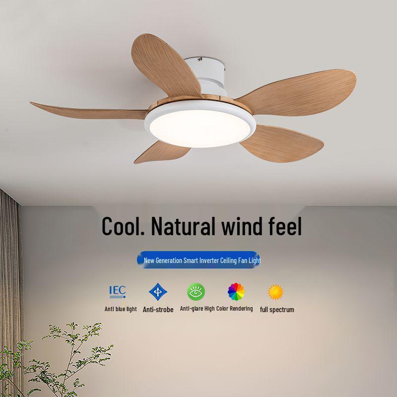 2024 High-Power Ceiling Fan with Integrated Chandelier for Bedroom, Dining, and Living Room