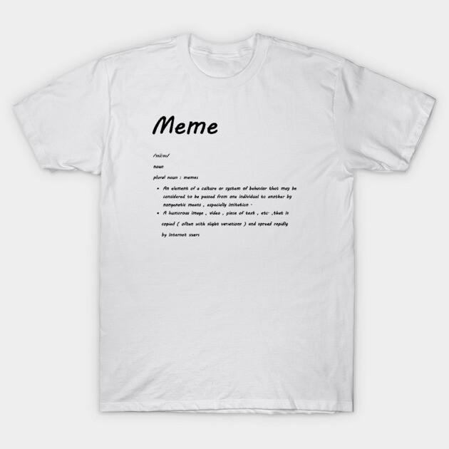 Asian Size Men Black Print T-shirt Meme No-Cut Print Cotton Tshirt S