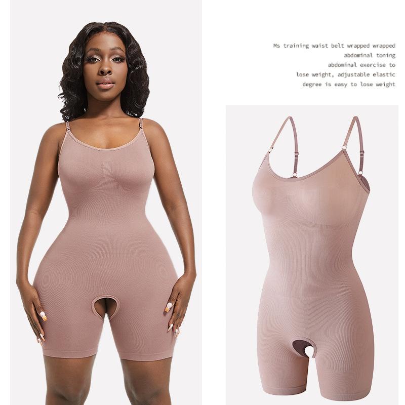Womens One Piece Full Body Shaper Thin Tummy Control Butt Lifting Postpartum Shapewear