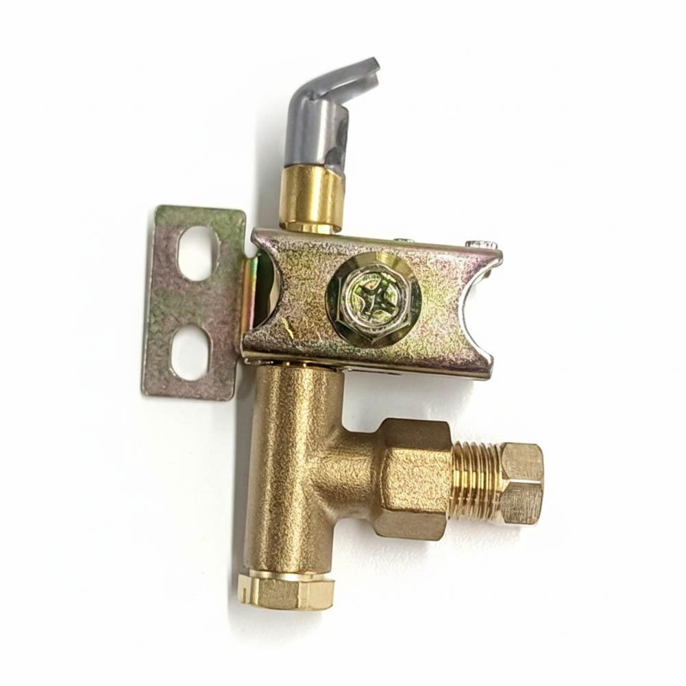 Pilot Burner Bracket Easy Mount Heavy Inflamer Element Bracket Multi-function Universal Stainless Steel for Have Natural Or Gas