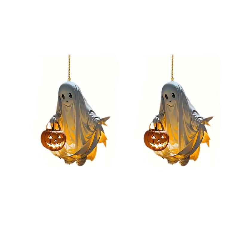Lightweight Shatter Resisitant Halloween Holiday Christmas Hanging Decoration Suitable For Vehicle Festive Home Display