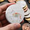 Year Of The Horse Commemorative Coin 2026 Classic Lucky Keepsake Horse For Luck Decoration Keepsake For Friends Colleagues Fans