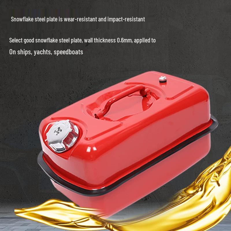 Horizontal Portable Thickened Fuel Drum - 5L/10L/20L for Gasoline & Diesel