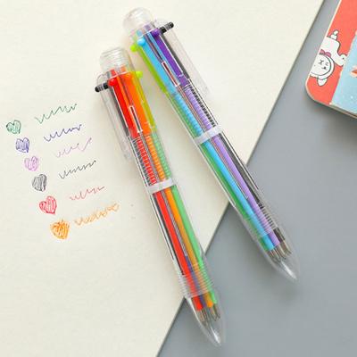Crayon Marqueur Stylo à Bille Couleurs Multiples Stylo de Dessin pour Papier Toile Non-tissée Peinture Fournitures d'Art Scolaire Salle de Classe TMZ