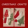 3PCS/Set DIY Macrame Woven Christmas Tree Kit Christmas Craft Gift Kit Very Suitable For Family Friends Perfect Holiday Gifts