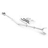 Adjustable From 28" to 59"- Adjustable Heavy-Duty Universal Transom Saver for Outboards Up To 150 HP