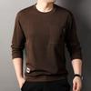 Autumn Men's Long Sleeve T-Shirt Crew Neck Bottom Shirt Men's Casual Versatile Men's Pullover Sweater