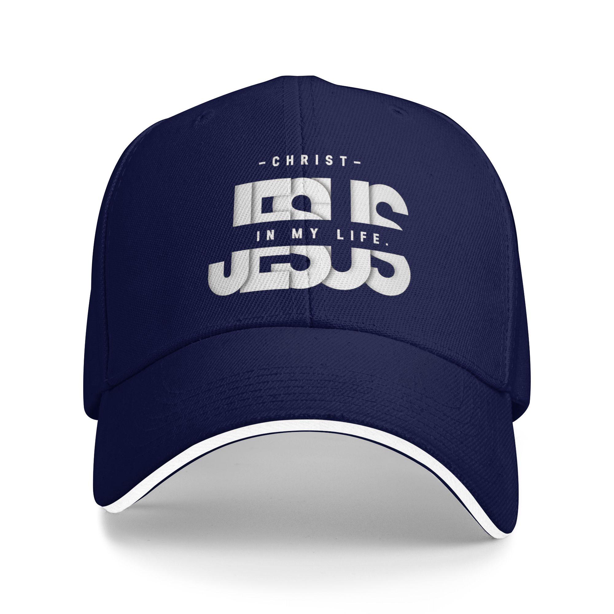 

Jesus Saves Baseball Cap Outdoor Sport Sunscreen Trucker Hat Couple Women Stylish Design Baseball Caps One Size темно-синього кольору