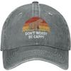 Non Preoccuparti Sii Cappy Cappello Capibara Cappellino da Baseball da Uomo Cappellino Vintage