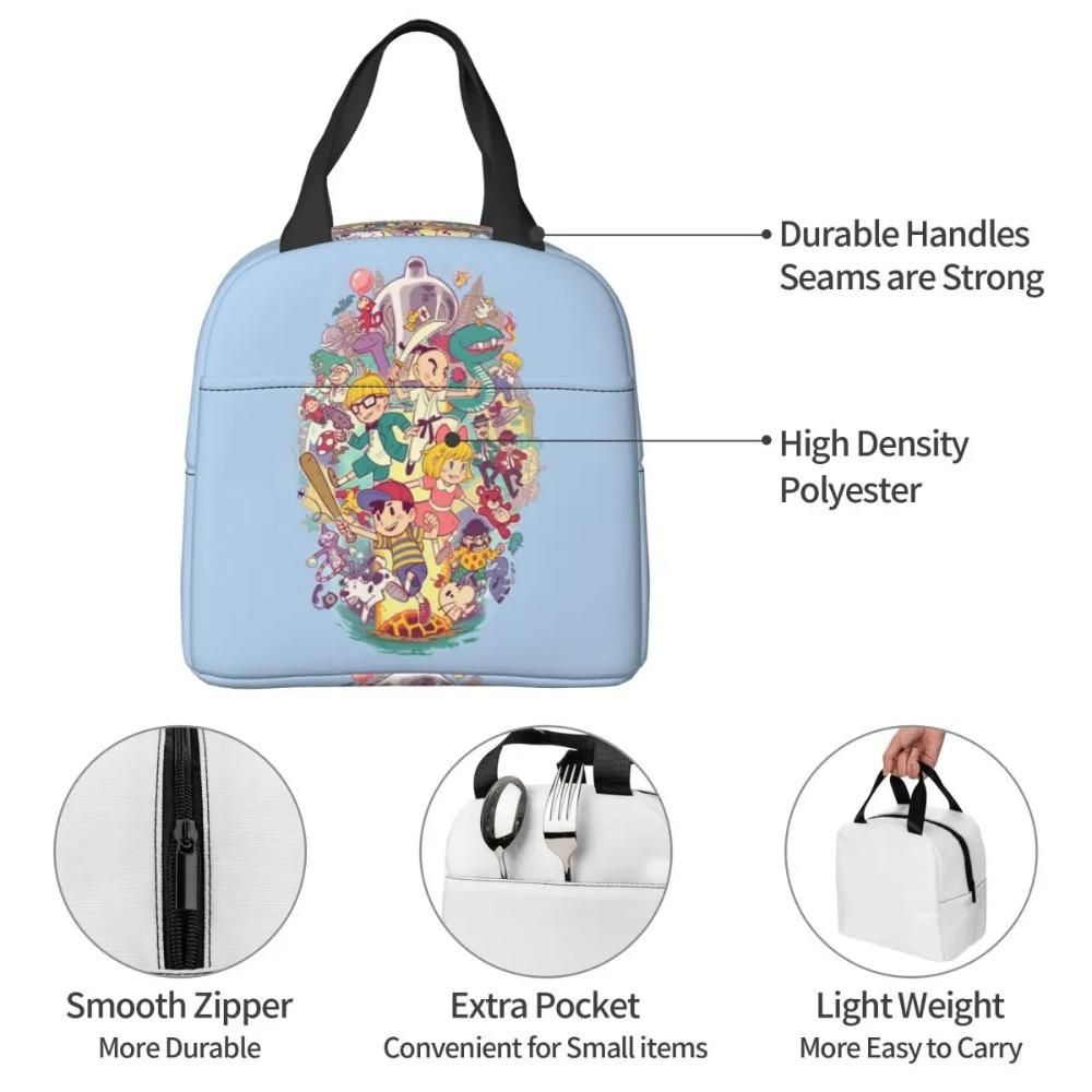Earthbound Insulated Lunch Bag for Kids School Cooler Thermal Food Box Tote Portable Lunch Boxes Container