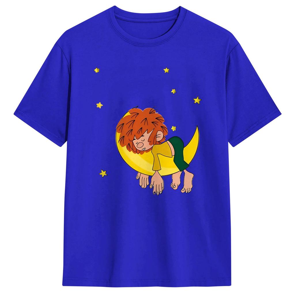Unisexs PPumuckls TShirts Cotton Tops Summer Vintage Short Sleeve T Shirt O Neck Hip Hop Casual Tshirt