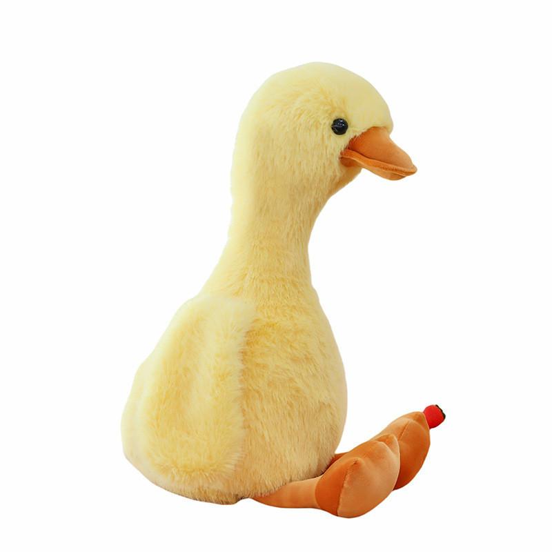 Jucărie Animal de Pluș Rață Galbenă Mare Păpușă Umplută Pentru Decor Camera Copiilor
