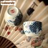 40ml Chinese Arowana Teacup Home Ceramic Master Cup Retro Tea Set Accessories Portable Beauty Meditation Cup Turkish Tea Cups
