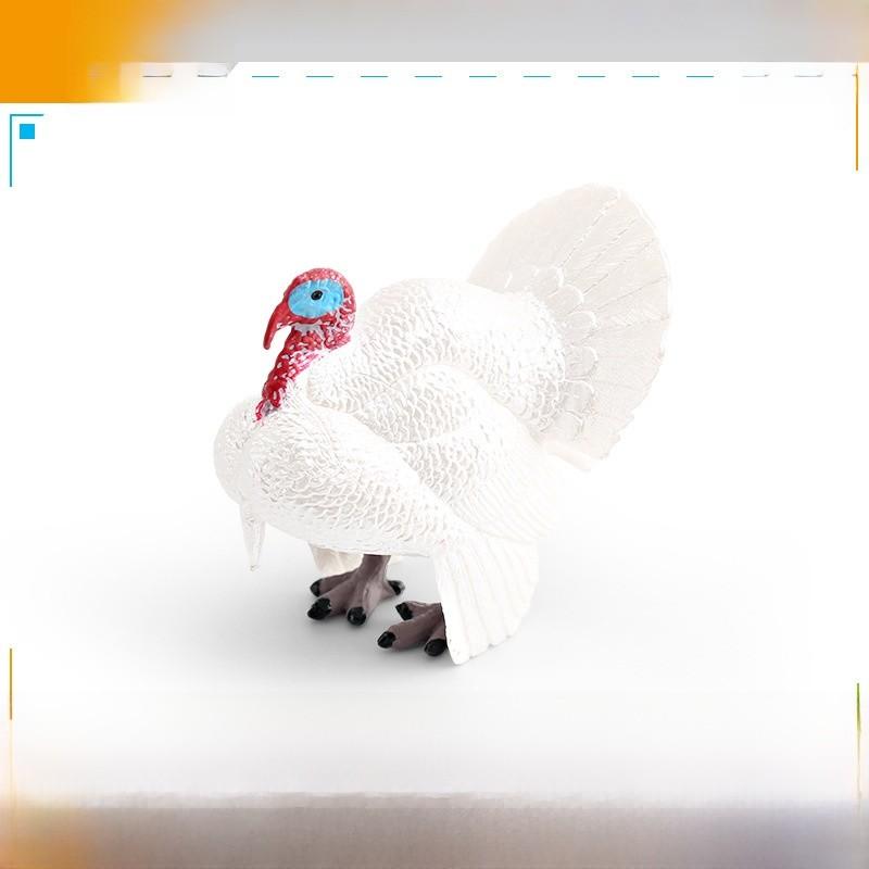 

Farm Animal Pvc Educational Figures Of Rooster And Turkey For Kids School Projects And Play Style D