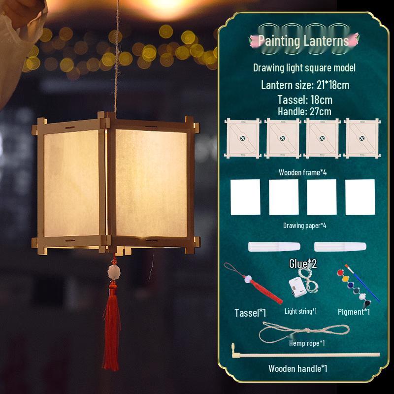 

DIY Luminous Handheld Spring Festival Lantern Kit