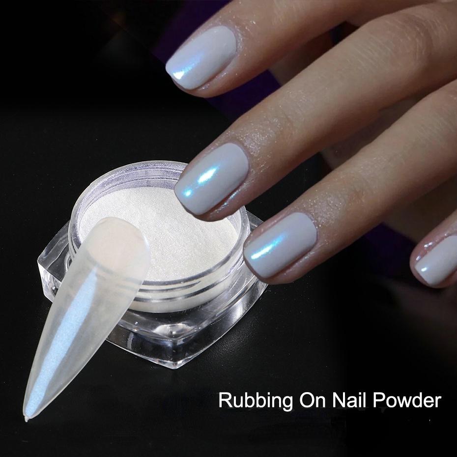 6er Set Nagelpulver In Gold – Inklusive Laser-, Spiegel- & Folienpulver Für Professionelle Nail-Art Effekte