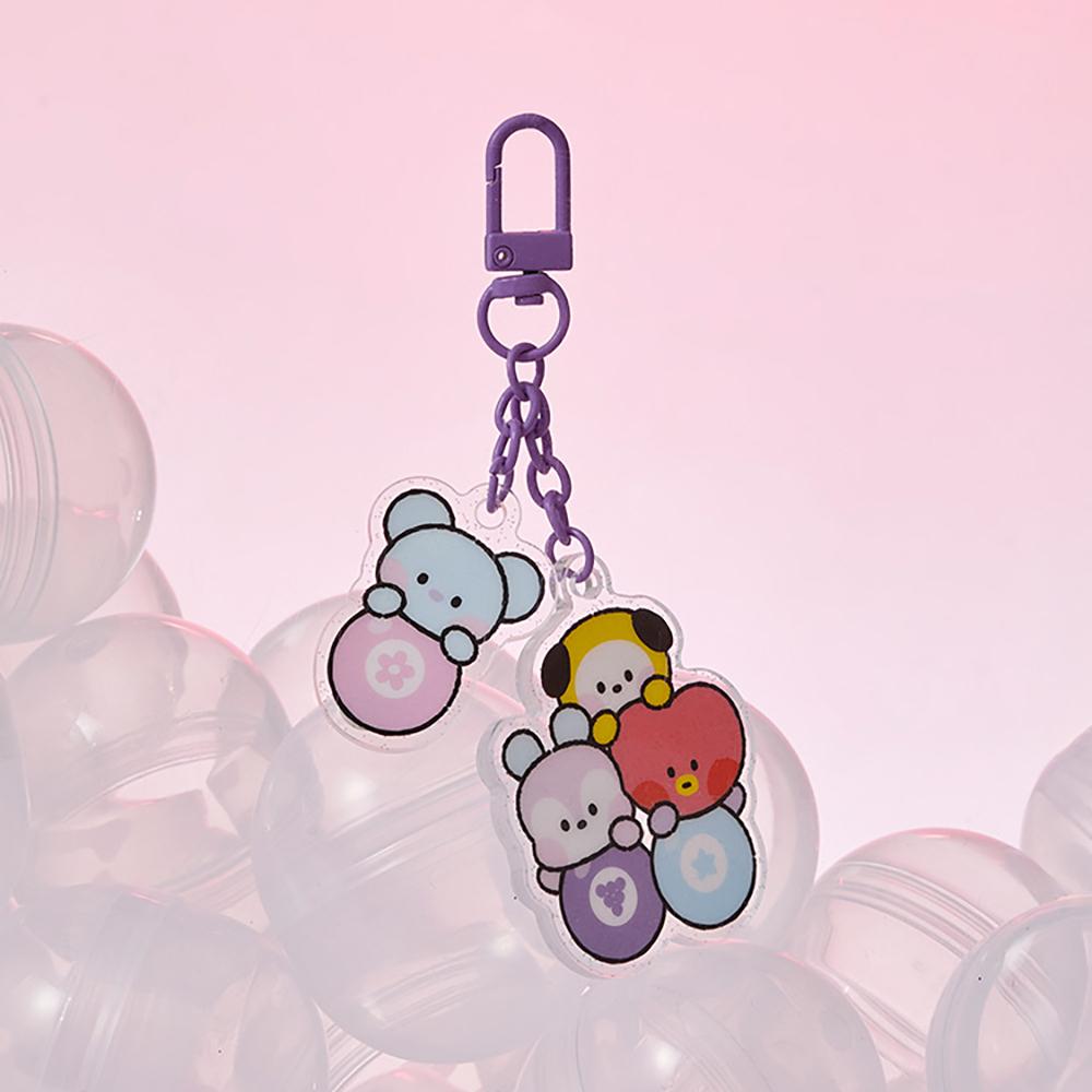 BT21 Minini Lucky Gacha Acrylic Keyring A