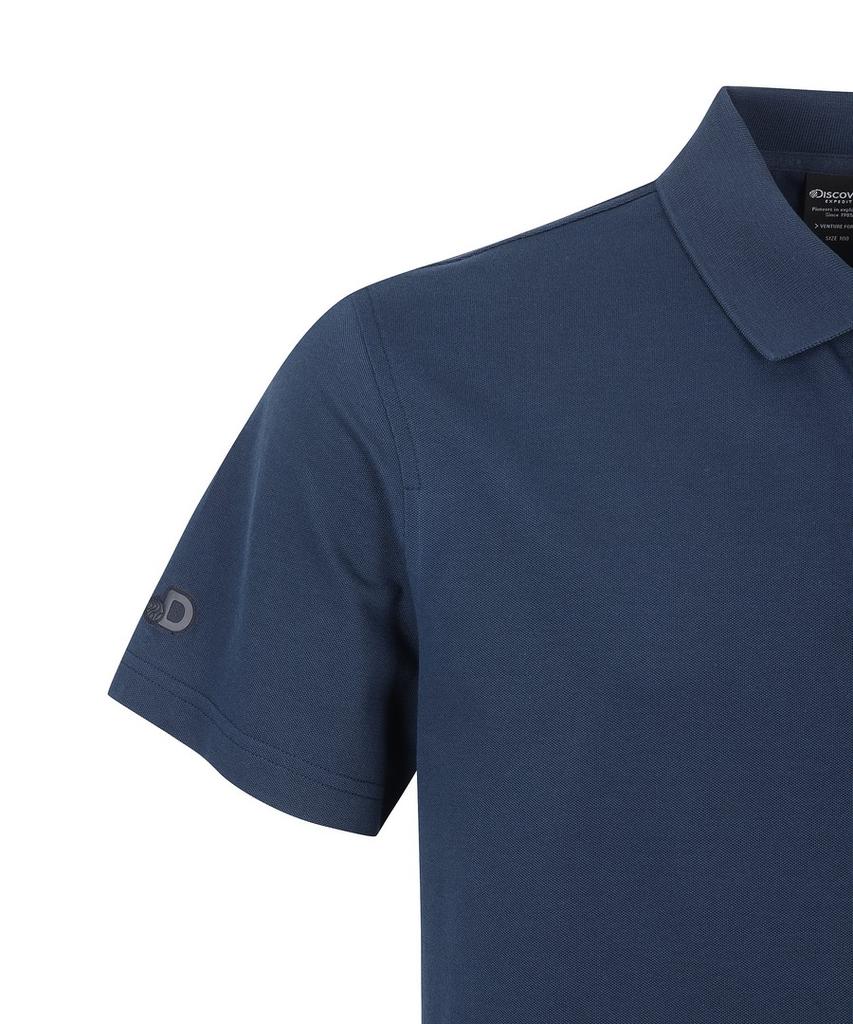 DISCOVERY EXPEDITION Men'S Freshvent Ted Pocket Polo Shirt (D/Navy)