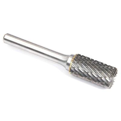 SB-5 Tungsten Carbide Burr with ¼”(6.35mm) Shank ½” Cutter Dia 1” Length, Professional Grade Tungsten File