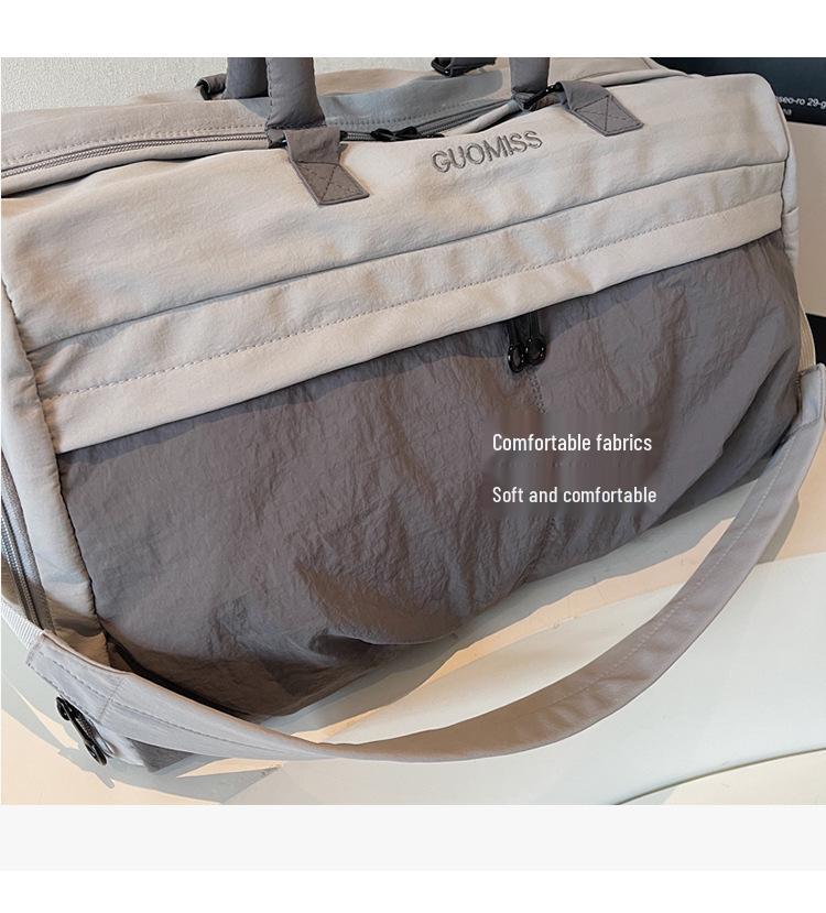 Women's Waterproof Gym & Travel Bag - Large Capacity, Wet/Dry Separation, Crossbody Handbag for Yoga & Swimming