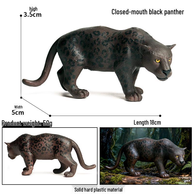 Polar Wildlife Animal Model Toy Set: Polar Bear & Penguin