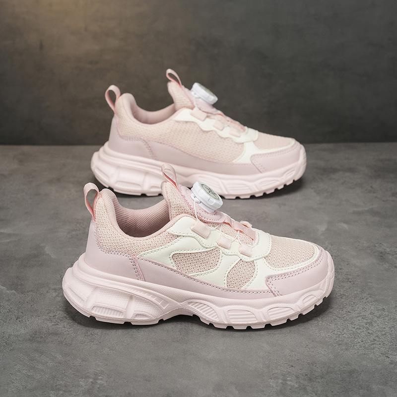 Boy's Girl's Summer Sneakers Kid's Soft Light Running Tennis Sports Shoes Children's Students Breathable Walking Casual Footwear