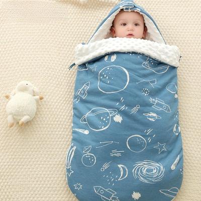 Inxiuli Baby Winter Cotton Sleeping Bag - Anti-Startle & Anti-Kick Blanket