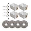 4 Dust Bags Included Robot Vacuum Kit 4 Side Brushes Included