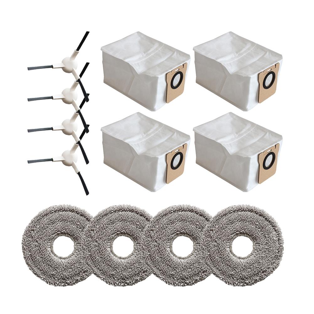 4 Dust Bags Included Robot Vacuum Kit 4 Side Brushes Included
