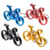 Mini Bike Key Chain Aluminum Alloy Bicycle Keychain Key Chain Ring