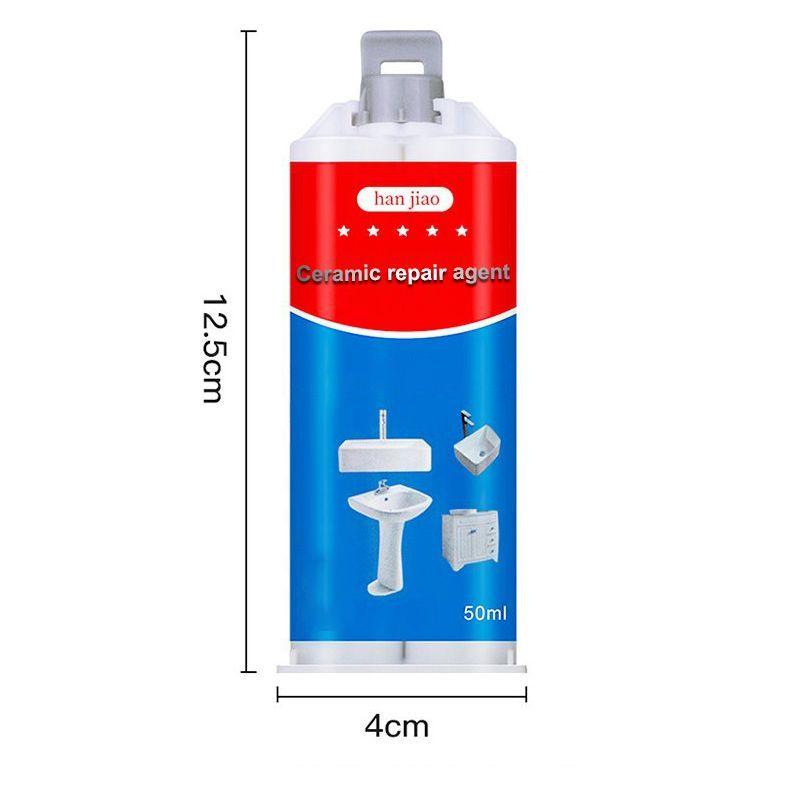Tile And Ceramic Glaze Repair Paste Fix Tub Chips and Sink Cracks with Super Adhesion for Porcelain Ceramic Enamel