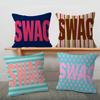 SSWAG Pillow Cover Design Cushion Cover Decor Holiday Decorati