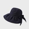 Cappello da Pescatore Estivo Leggero Traspirante Ampia Tesa Protezione Solare Monocolore Cappello Parasole