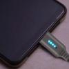Metal USB to USB C Cable Charging Cable with LED Light Fast Charging Power Delivery Cable for Phone Tablet Laptop