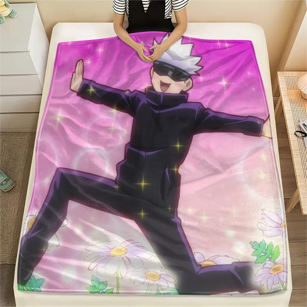 

Jujutsu Kaisen Close up Blanket, Soft Throw for Bedroom Decor, Perfect Gift for Anime Fans.chl 75x90cm
