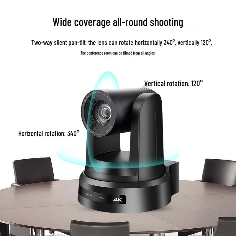 Senhwa Vision AI Tracking PTZ Video Conference Camera (CN version)