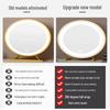 Silingfei Dimmable LED Desktop Makeup Mirror